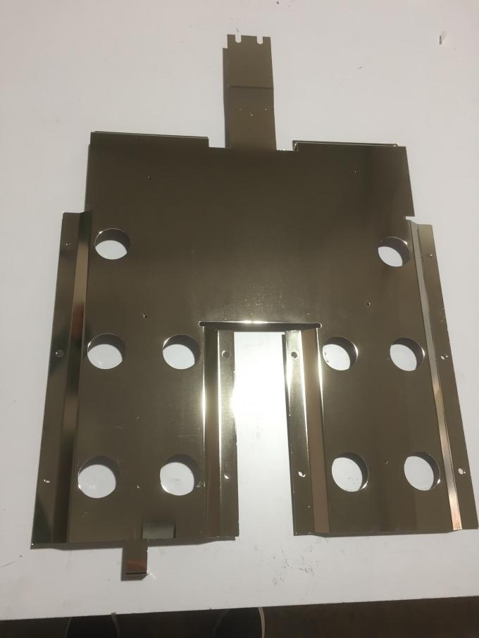 Laser cutting nickel plated aluminum busbar CNC processing aluminum material with Polished surface treatment 3