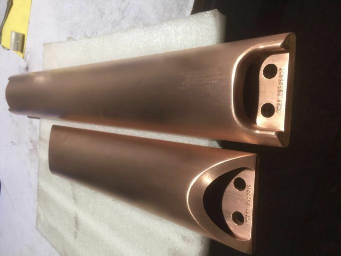 Hot Rolled D Shape Tube , Custom Copper Tubing With Galvanized Surface 0
