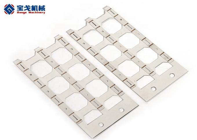 Lithium Battery Terminal Busbar For Electrical Tools , Lamps 0.5-3mm Thickness 0