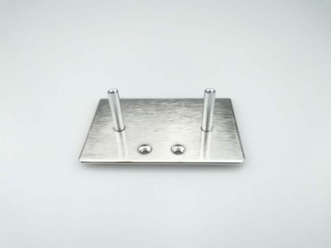 A40 Grounding Nickel Plated Copper Bus Bar With M8 Screw Hole 4