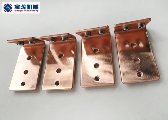 High Voltage Resistant Battery Terminal Busbar T2/C1100 Red Copper Material