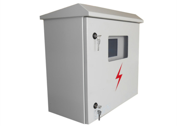 buy Outdoor Indoor Stainless Steel Electrical Cabinet / Anti Rust Metal Distribution Box online manufacturer