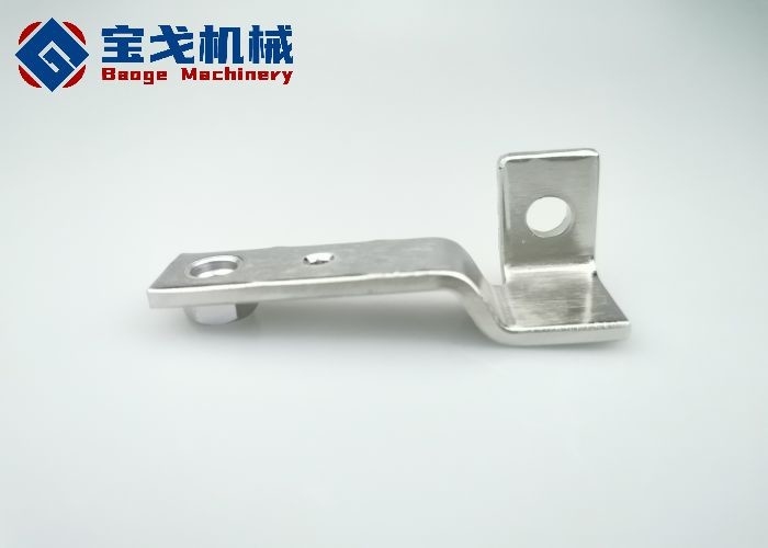 A40 Grounding Nickel Plated Copper Bus Bar With M8 Screw Hole