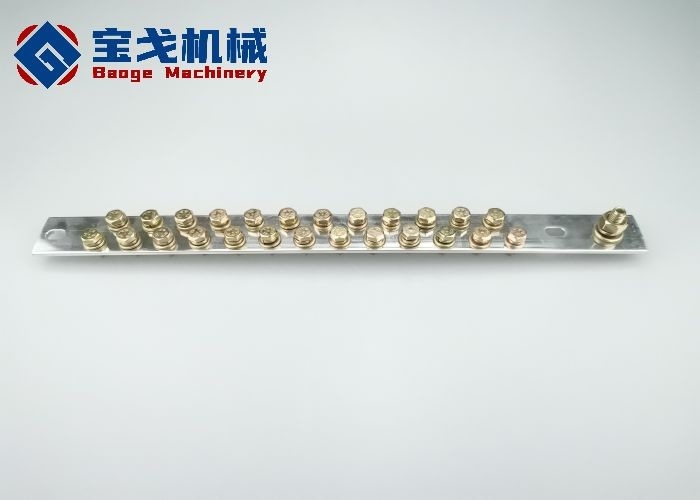 buy B42 Switchgear Tin Plated Copper Bus Bar Pre Assembled Grounding With Screws online manufacturer